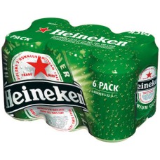  Heineken Bier Blikjes Sixpack Tray 4x6x33cl